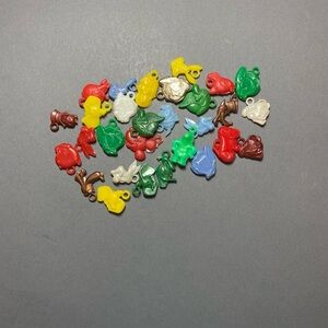 Vintage Disney character Cracker Jack Gumball prize charms lot